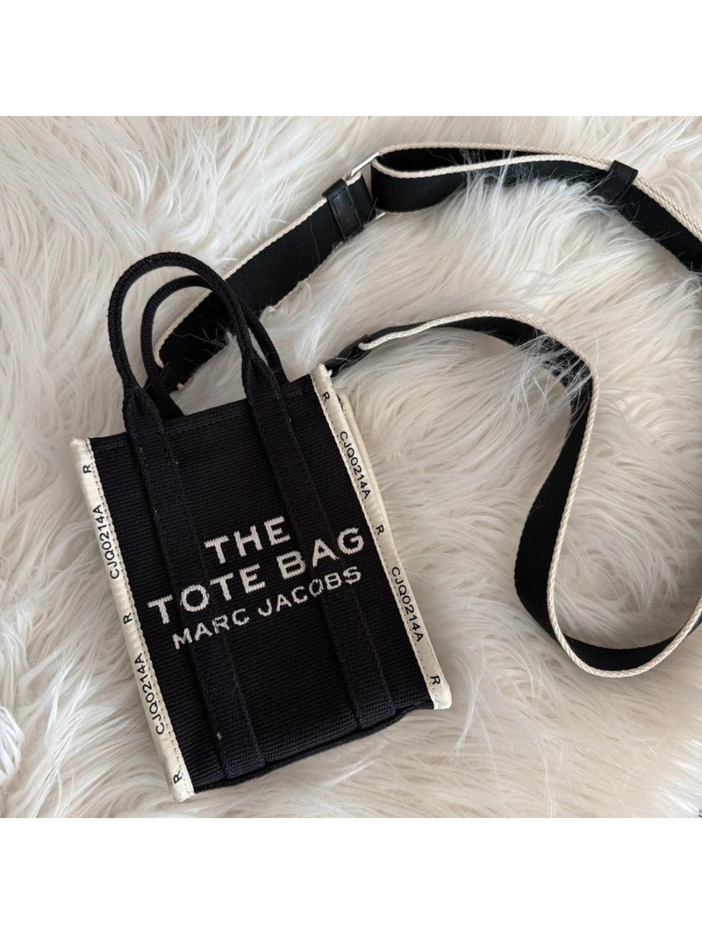 Marc Jacobs The Jacquard Mini Tote Bag Crossbody